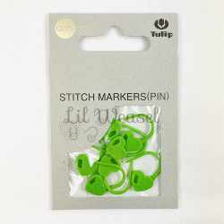 Stitch Marker Pin Cœurs Vert