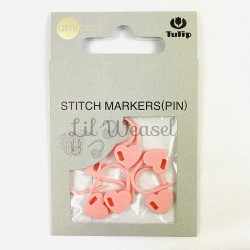 Stitch Marker Pin Cœurs Rose