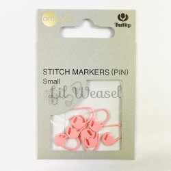 Stitch Marker Pin Tulipe Rose S
