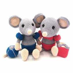 Kit crochet - Eddy la souris