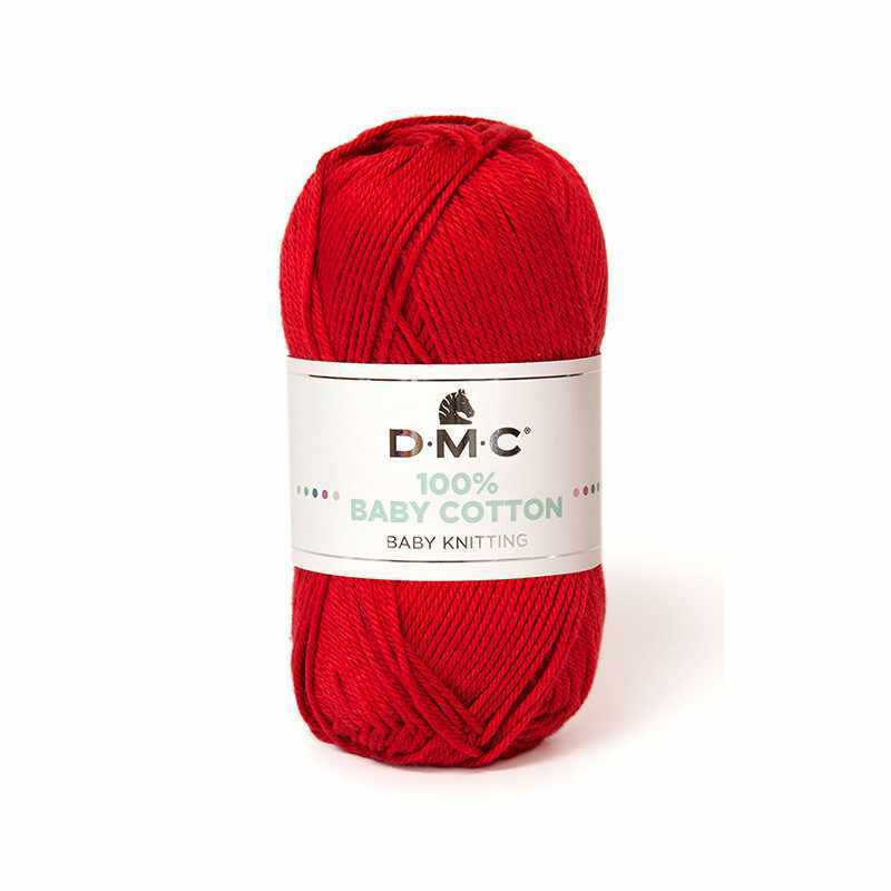 100% BABY COTTON ROUGE 754