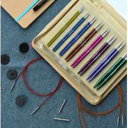 Kit d'Aiguilles Circulaires Knit Pro Zing